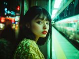 ストリートスナップ　27歳　石川県　加賀市　#ストリートスナップ　#AIphoto　#AIart　　　　