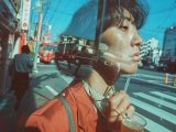 ストリートスナップ　23歳　大阪府　大東市　#ストリートスナップ　#AIphoto　#AIart　　　　