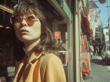 ストリートスナップ　18歳　岩手県　奥州市　#ストリートスナップ　#AIphoto　#AIart　　　　