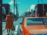 ストリートスナップ　23歳　大阪府　藤井寺市　#ストリートスナップ　#AIphoto　#AIart　　　　