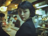 ストリートスナップ　26歳　大阪府　箕面市　#ストリートスナップ　#AIphoto　#AIart　　　　